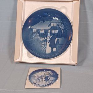 Royal Copenhagen Bing & Grondahl 1973 collector plate new in box